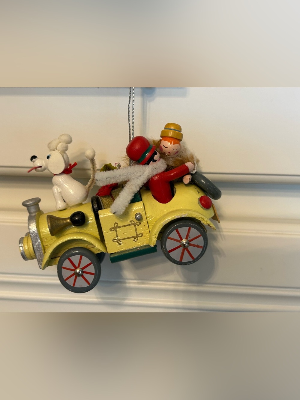 VTG Kurt Adler Kissing Couple Wood Christmas Ornament
1984
Model T
Car
Taiwan